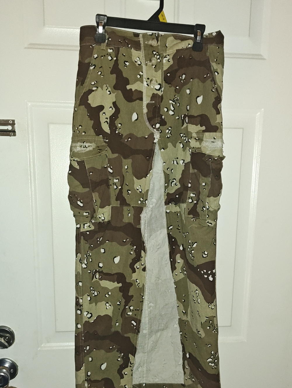 —woman Cargo Skirt Olive/Brown